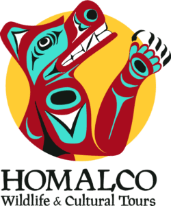 Homalco Wildlife and Culture Tours Logo