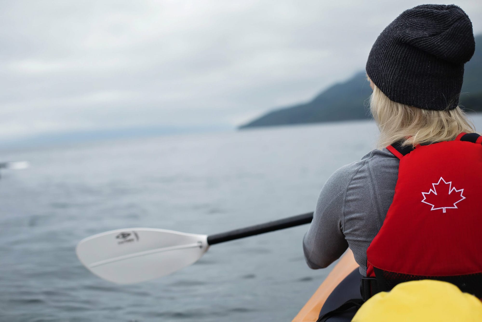 Woman Kayaking