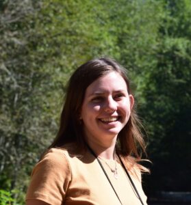 Staff standing in Bute inlet.
