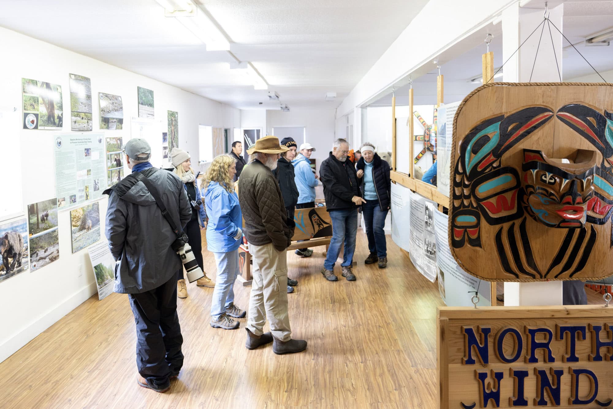 Homalco Cultural Center in Bute Inlet