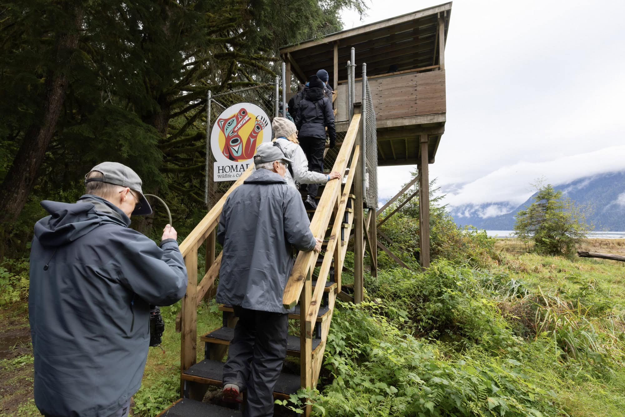Viewing Tower in Bute Inlet