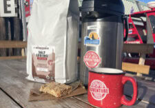 Bulk coffee and homemade granola bar