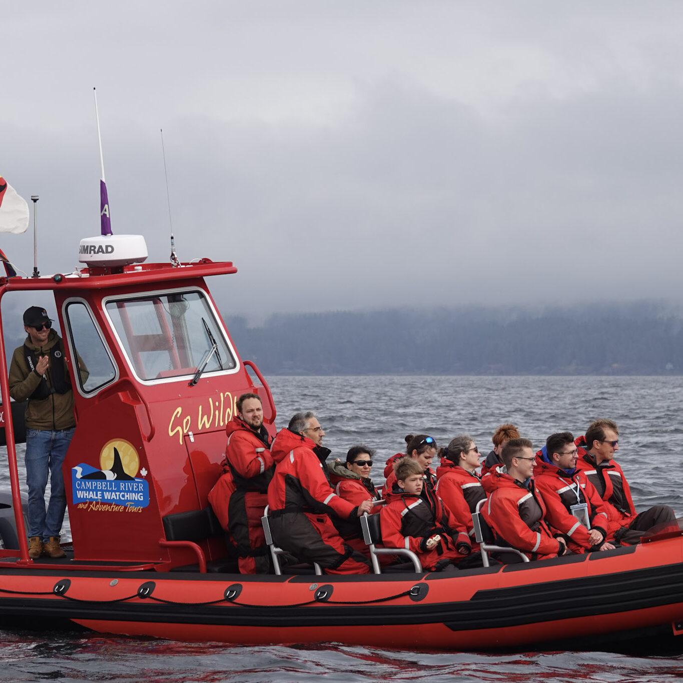 Zodiac Whale Watch Boat Ninja the Zodiac