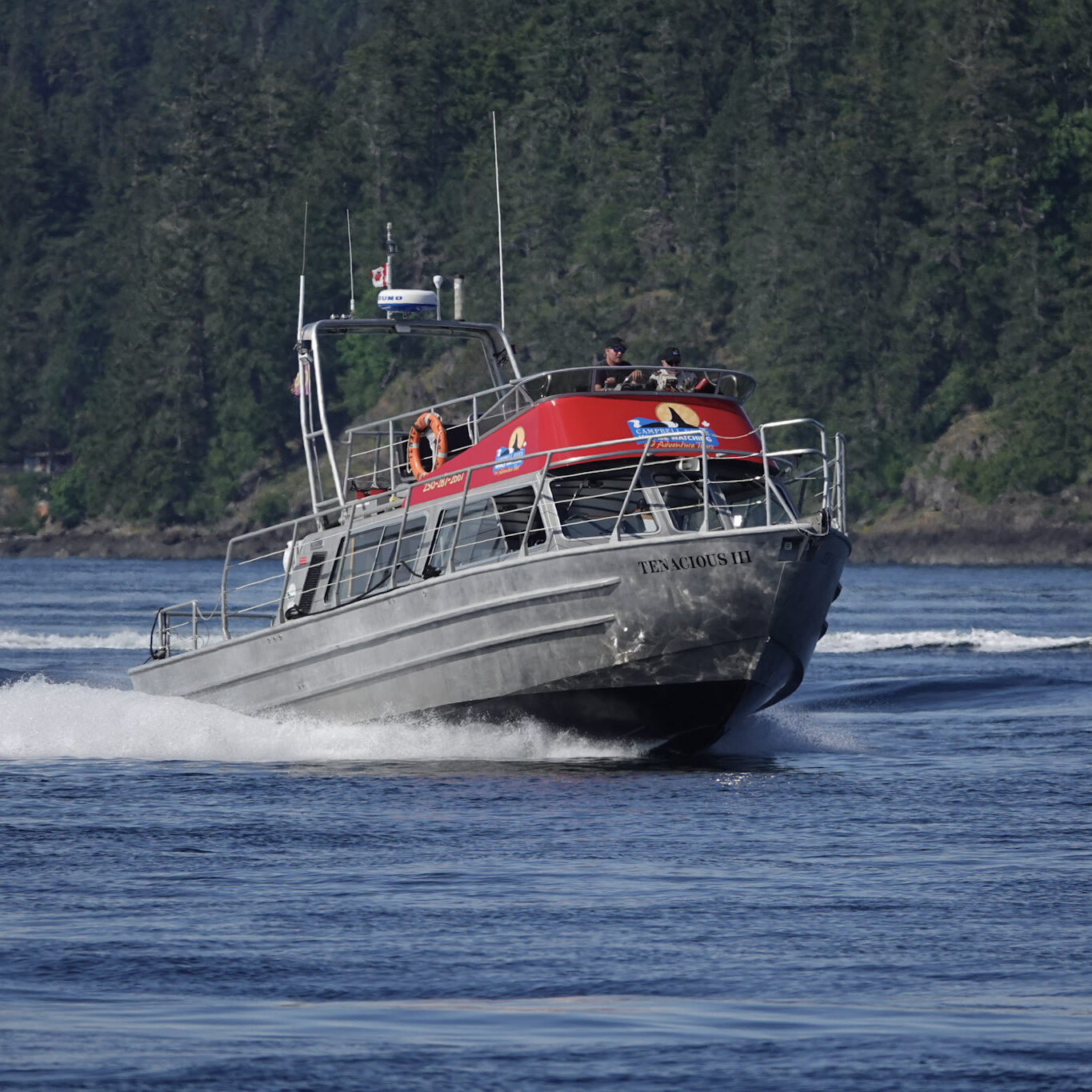 covered boat T3 vessel