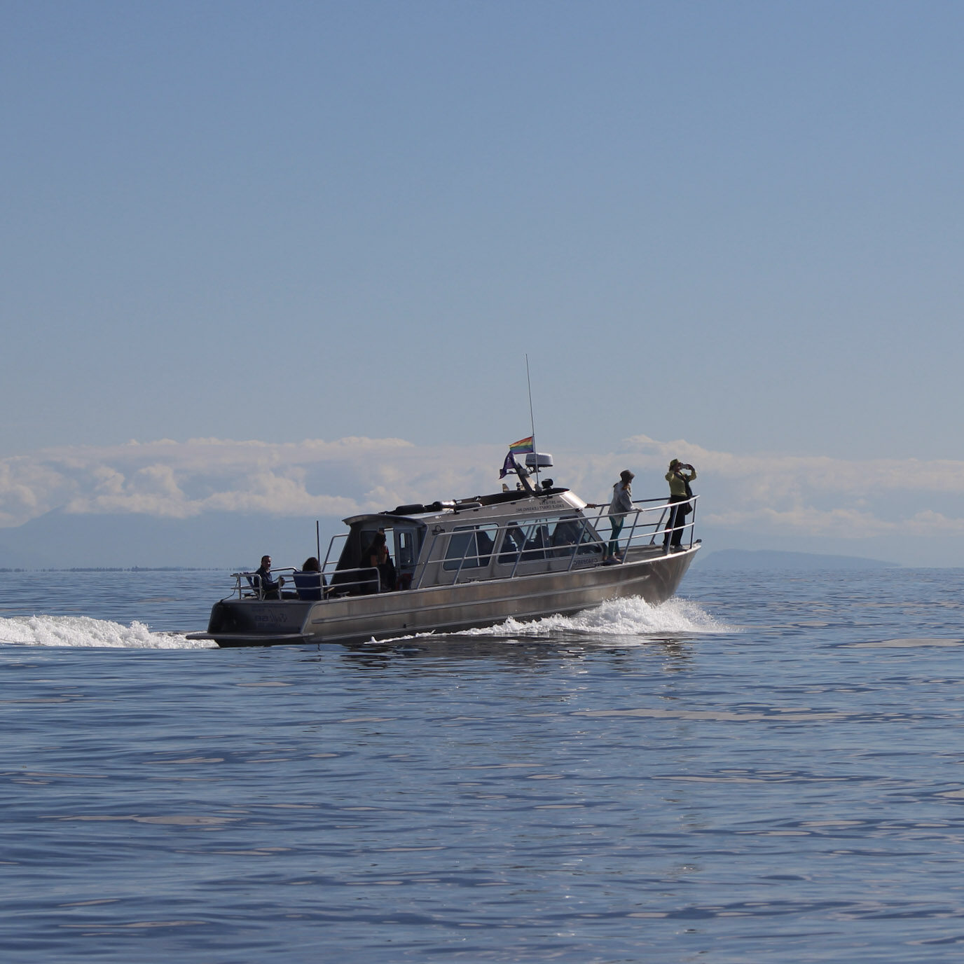 covered whale boat Eagle craft